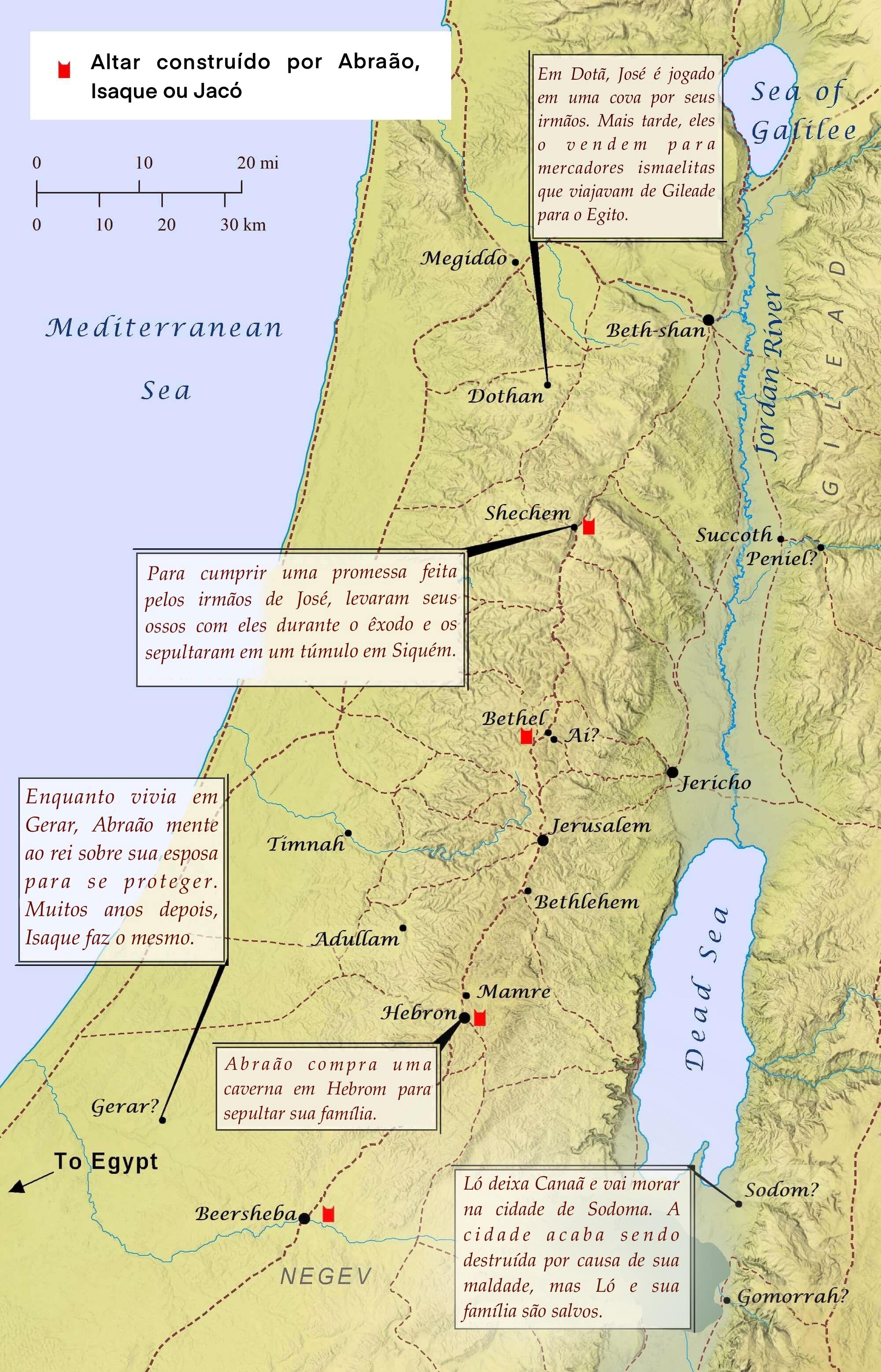 Patriarcas em Canaã