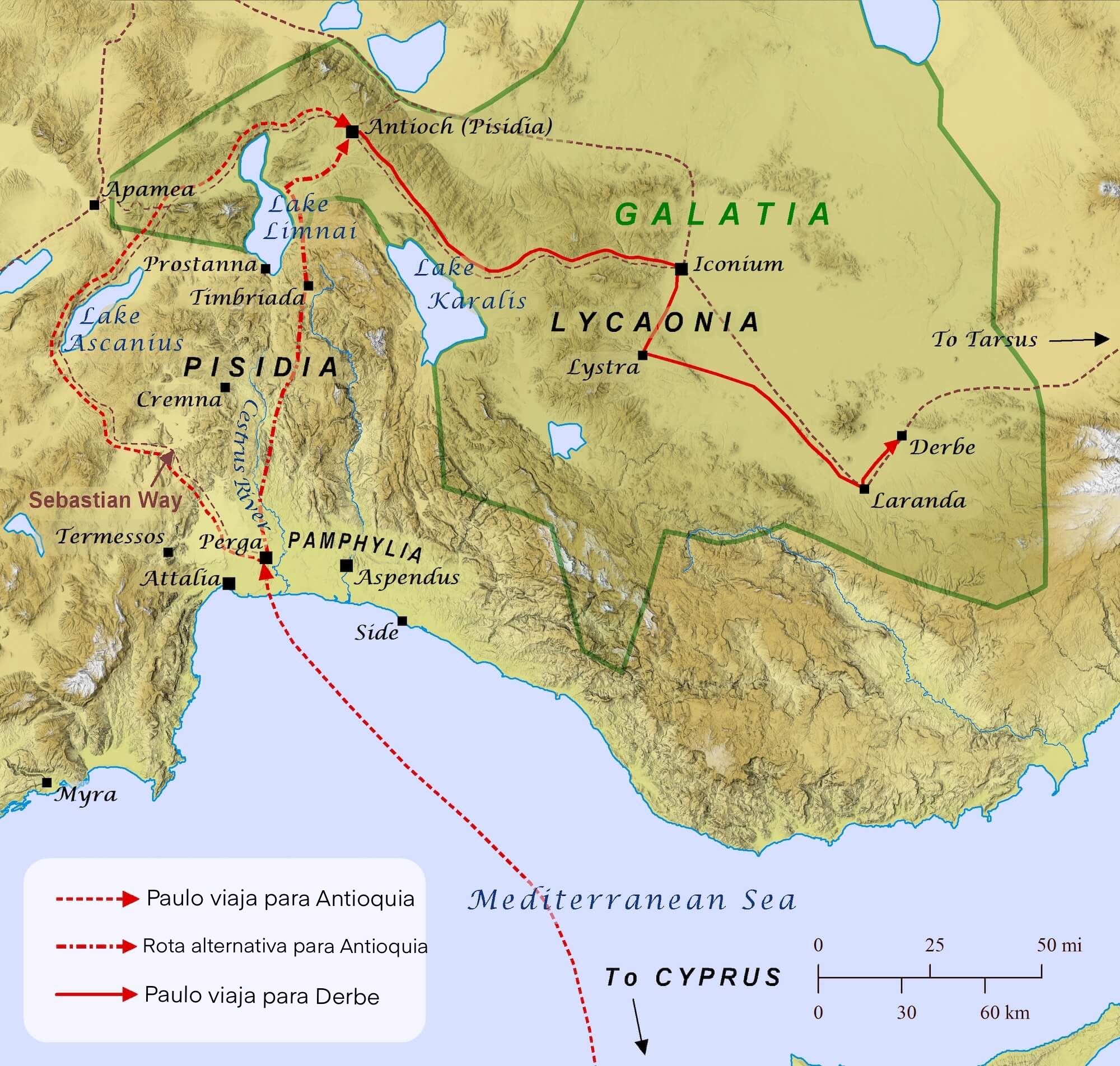 Paulo no Sul da Galácia