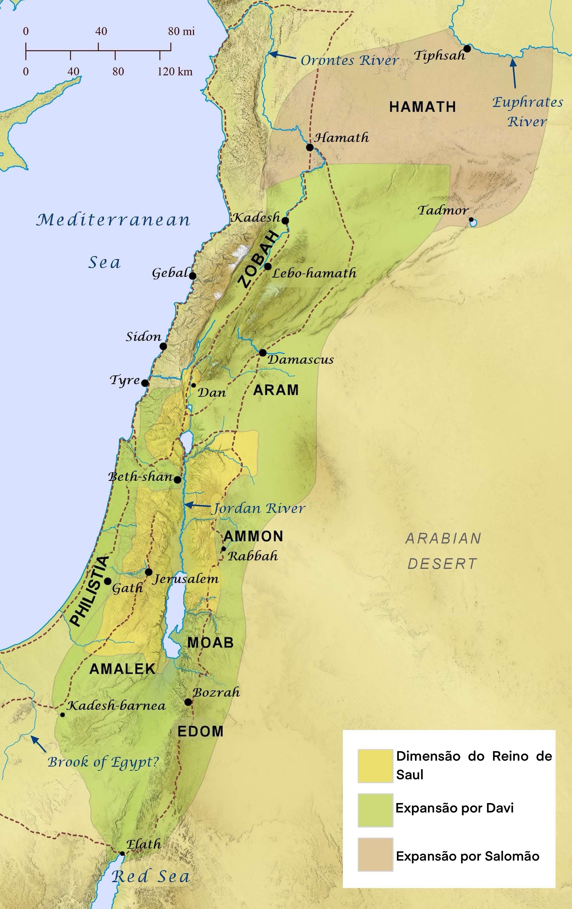 Reinos de Saul, Davi e Salomão
