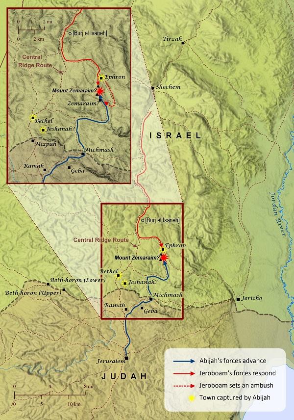 Abijah Attacks Jeroboam
