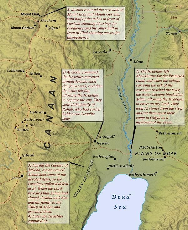 Israel Enters the Promised Land