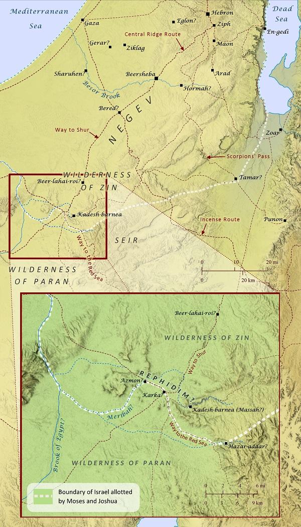 Kadesh-Barnea and Its Surroundings