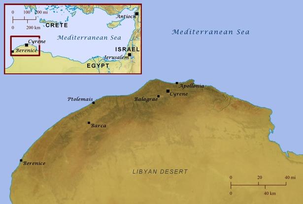 Cyrene and Its Surroundings
