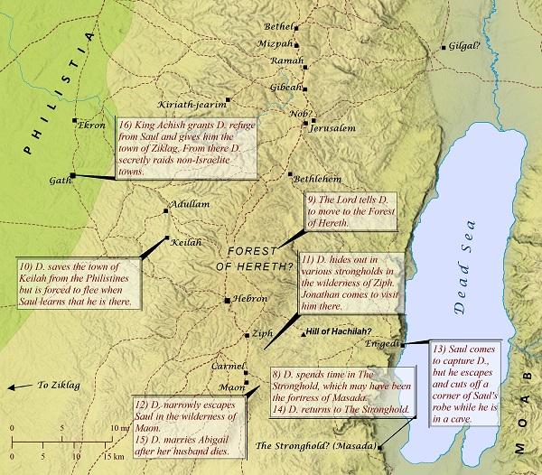 David Flees from Saul (Part 2)