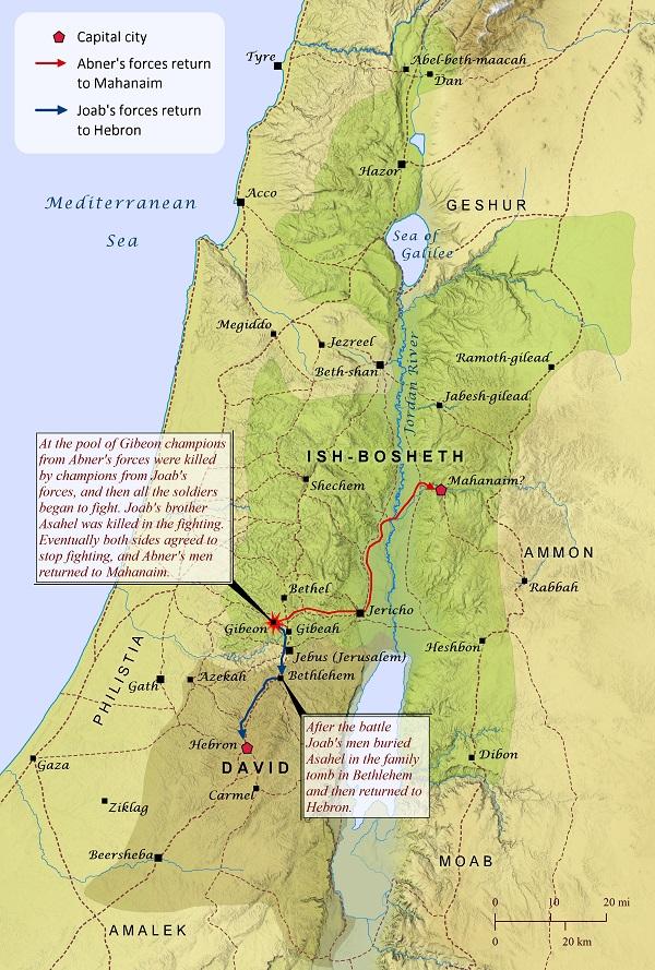 David and Ish-bosheth