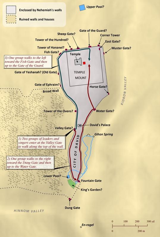 Nehemiah's Walls Are Dedicated