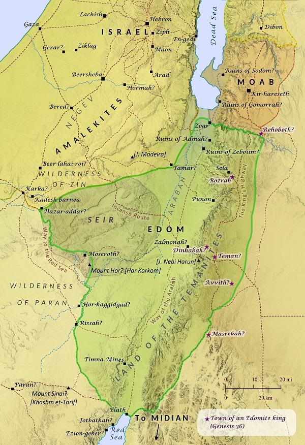 Edom and the Land of Seir